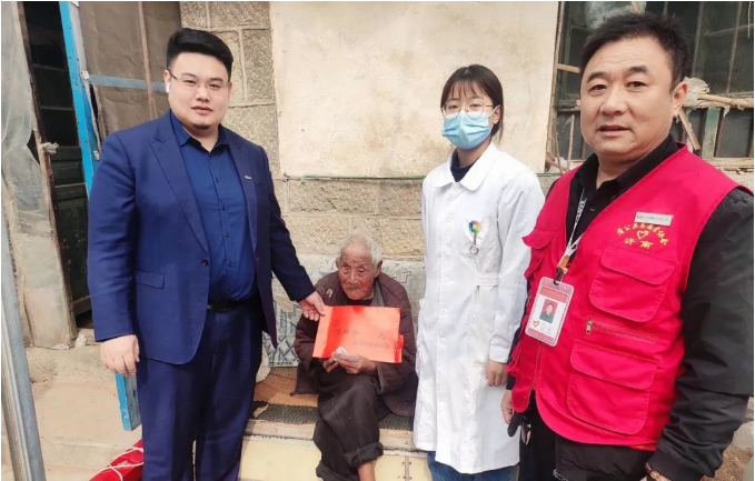 愛在重陽節(jié)，慰問暖人心